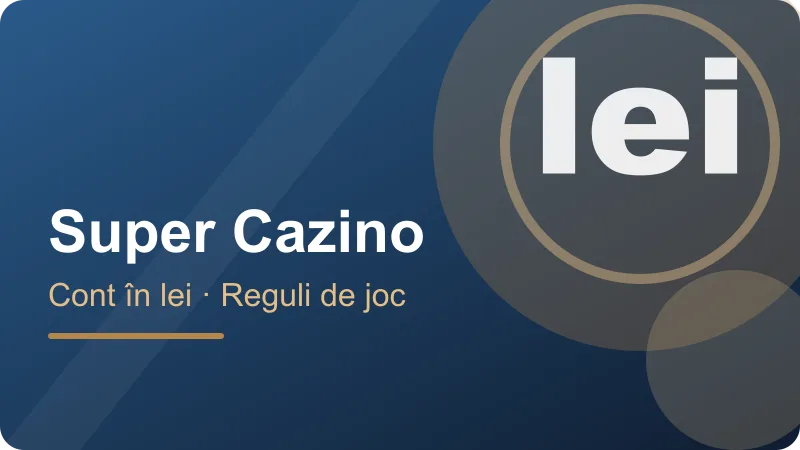 Verificarea identității: ce pregătești – ilustrație pentru secțiunea Super Cazino